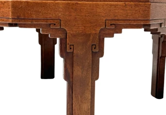 Art Deco Amsterdamse School Coffee Table or Cabinet by Napoleon Le Grand, 1920s